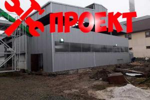 Скління заводу полікарбонатом