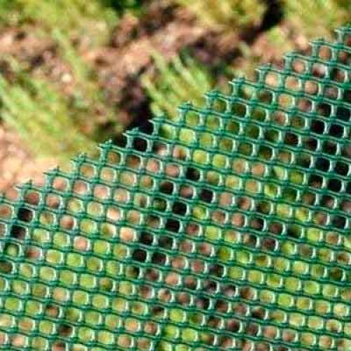 Декоративне огородження зелене  "АІРІ" осередки 13х13 мм, рулон 1х30 м