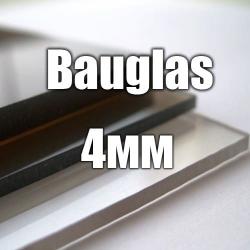 Лист прозорого монолітного полікарбонату 2.05х3.05м (Bauglas), 4мм