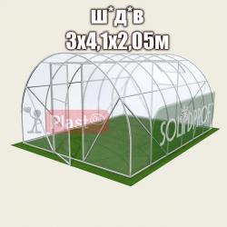 Каркас теплиці Арочна 3 Solidprof