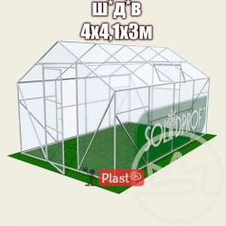 Каркас теплиці Двоскатна 4 Solidprof