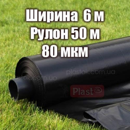 Плівка будівельна товщина 80 мкм ширина 6 м Плівка будівельна товщина 80 мкм ширина 6 м