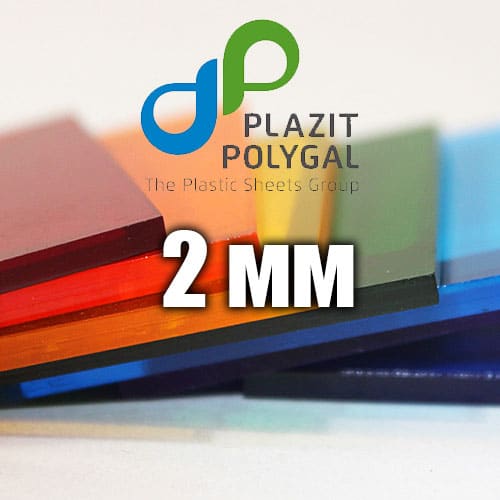 Лист прозорого монолітного полікарбонату 2.05х3.05м (MONOGAL), 2мм