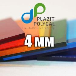Лист прозорого монолітного полікарбонату 2.05х3.05м (MONOGAL), 4мм